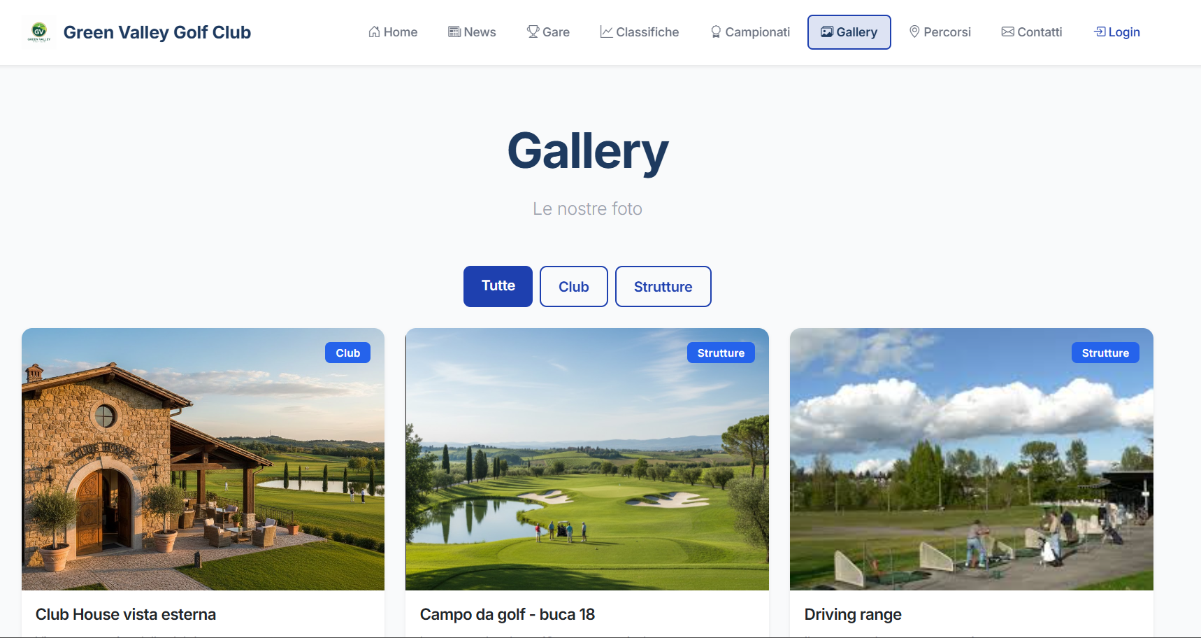Gallery Sito Pubblico